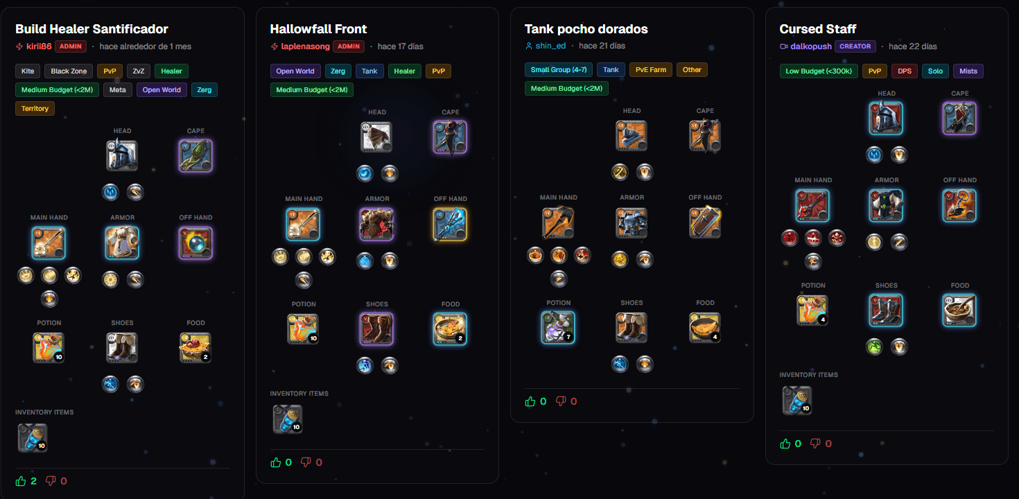 Repositorio de Builds
