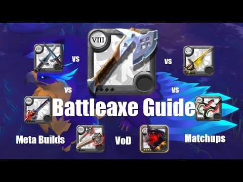 Master Battleaxe PvP Guide | Everything you need to know | Albion